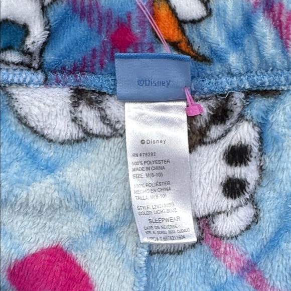 3 for $9 Disney Pajama Bottoms - Blue and Black Plush - Picture 3 of 4